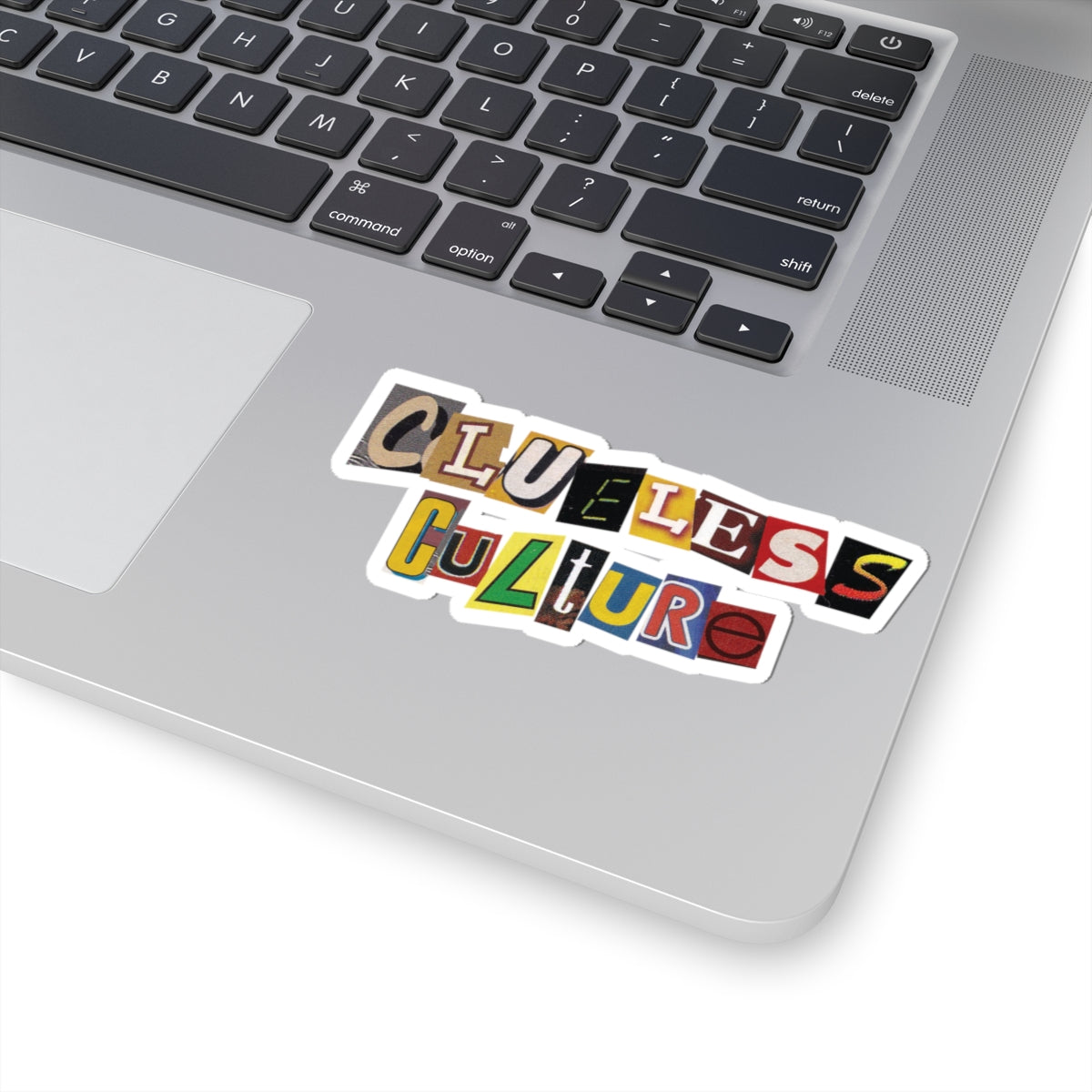 Clueless Culture Cut-Out sticker