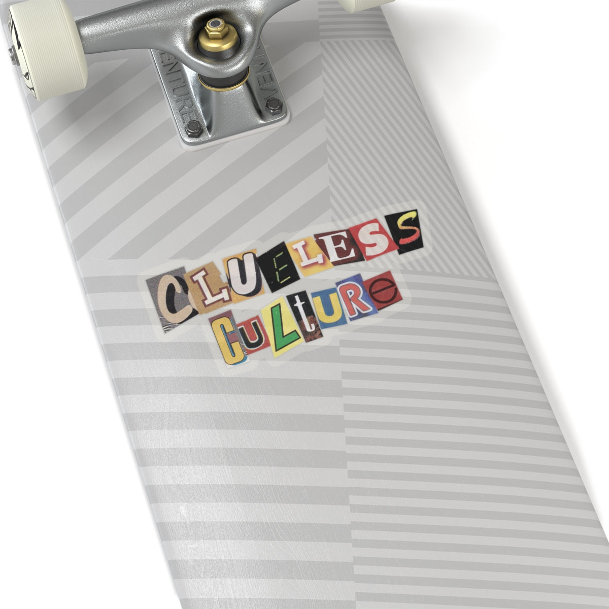Clueless Culture Cut-Out sticker