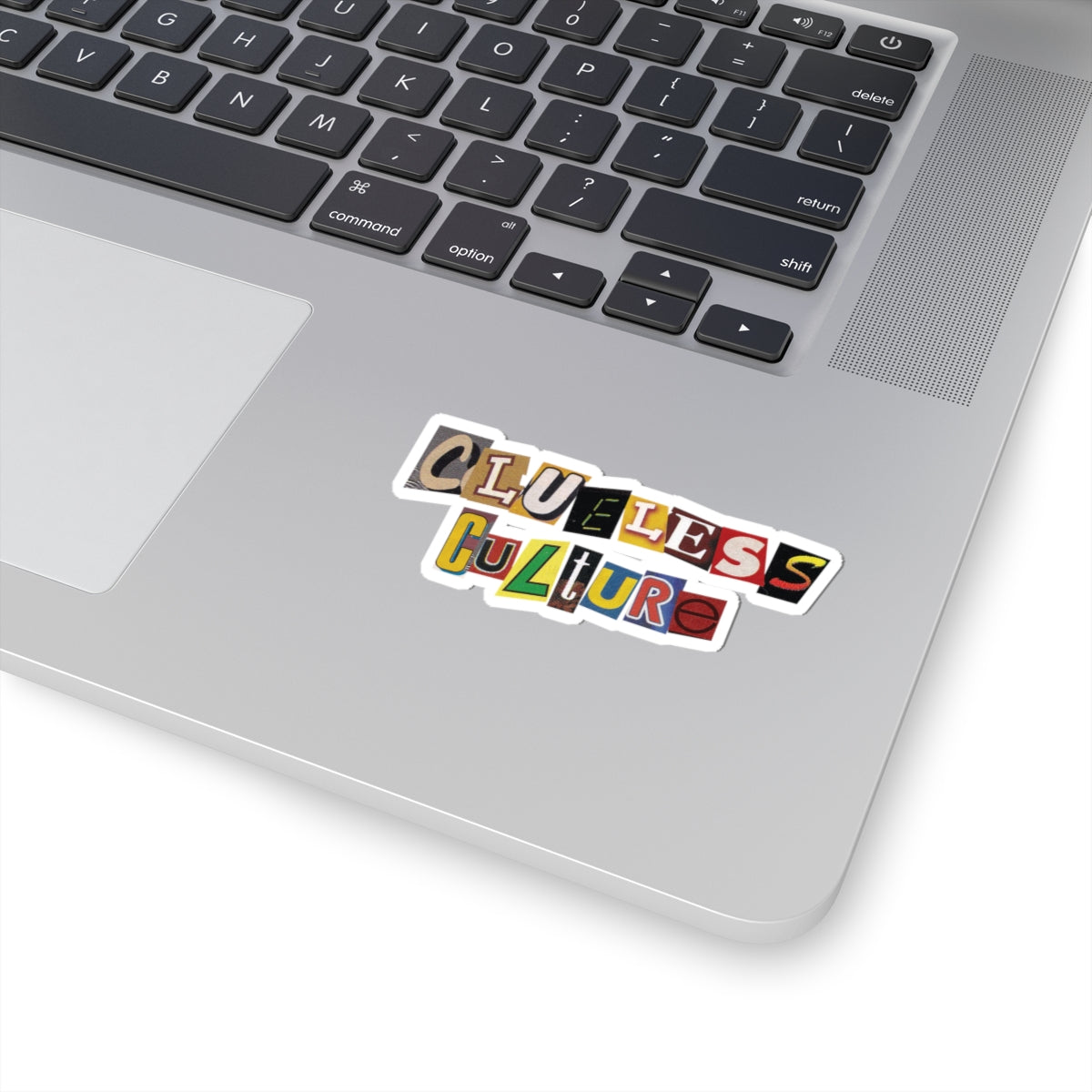Clueless Culture Cut-Out sticker