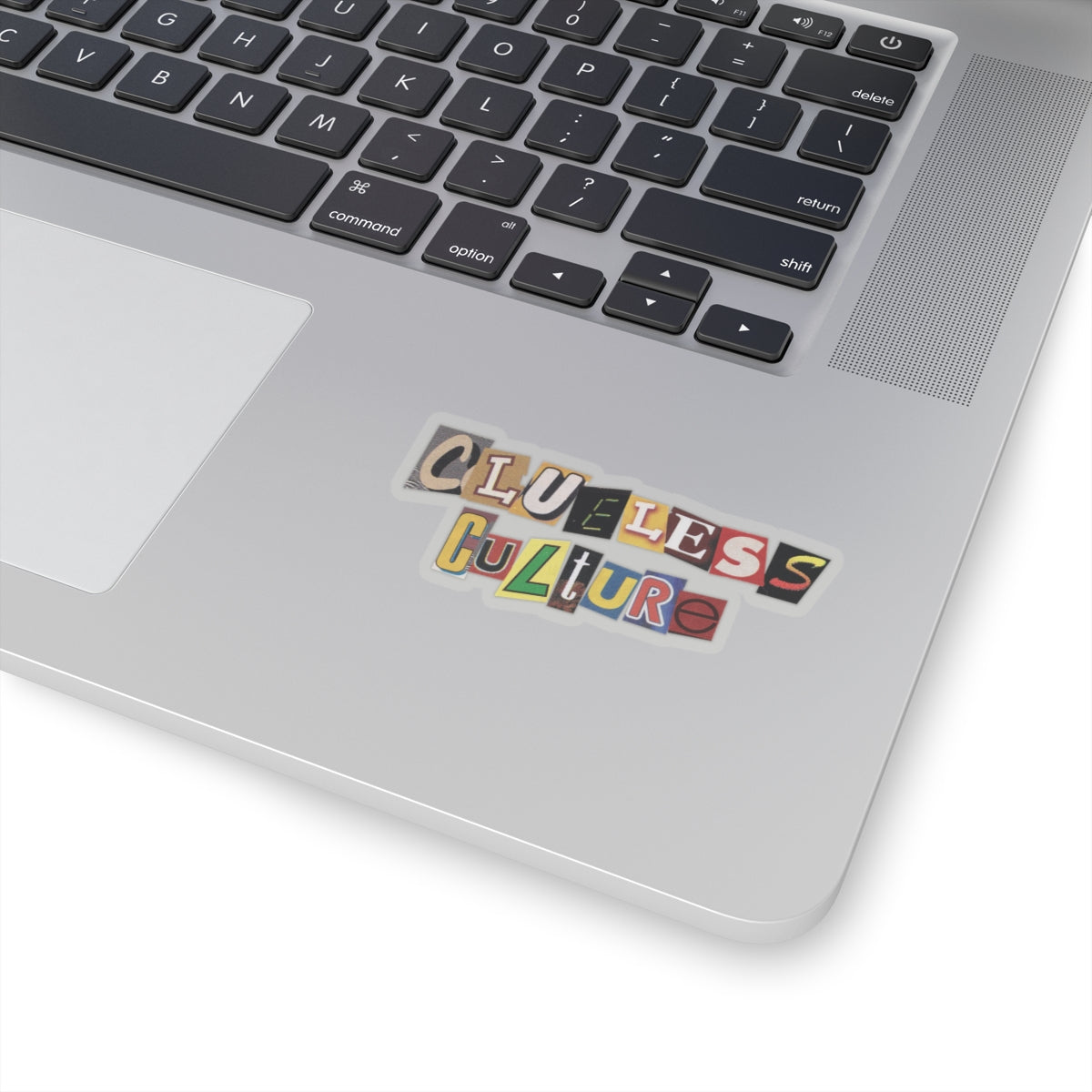 Clueless Culture Cut-Out sticker