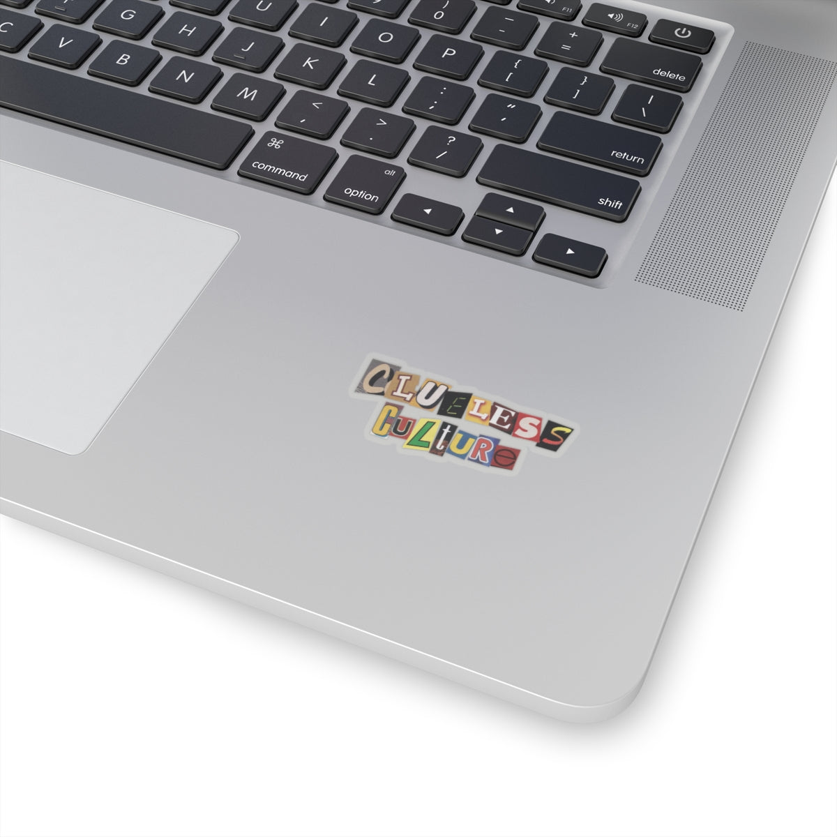 Clueless Culture Cut-Out sticker